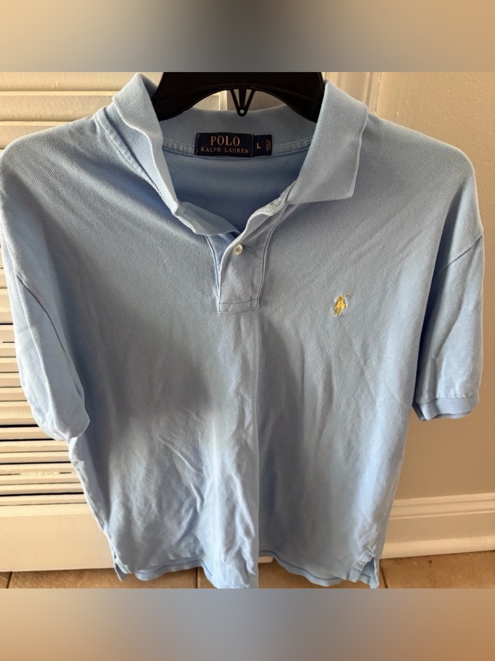 Polo Ralph Lauren Men’s Large Blue Polo Shirt